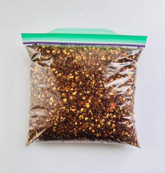 Chimayo Crushed Chile Peppers (caribe) Red-Medium