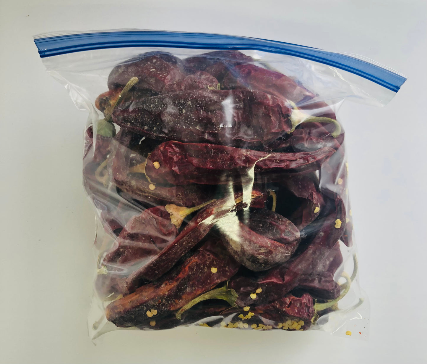 Chimayo Chile Pods Red-Hot 10oz.-Gallon size bag