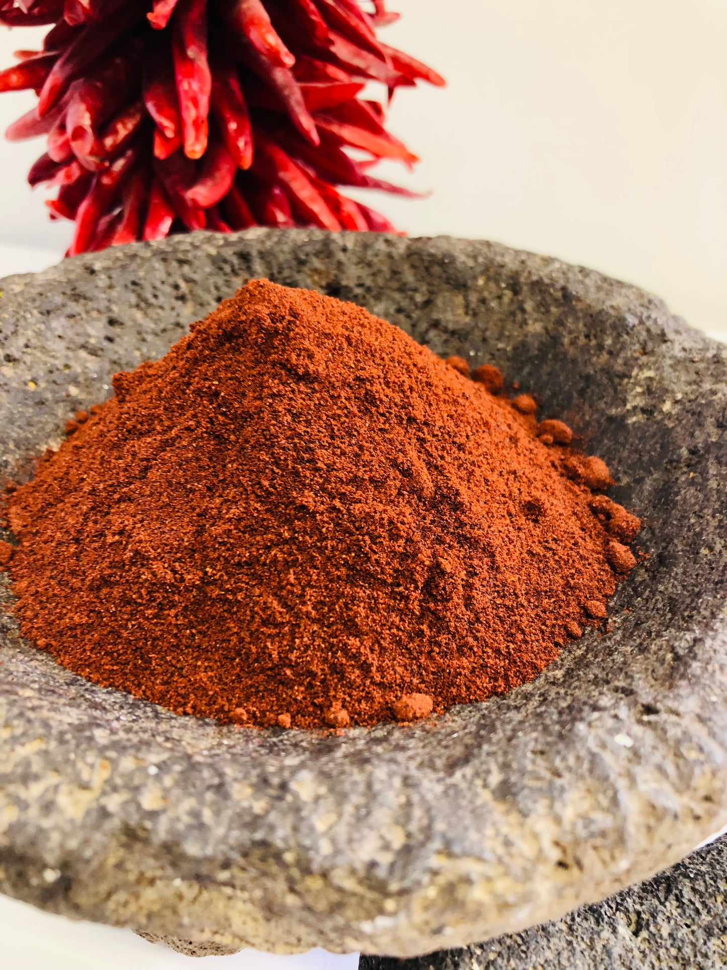 Chimayo Chile Powder (molido) Red-Hot
