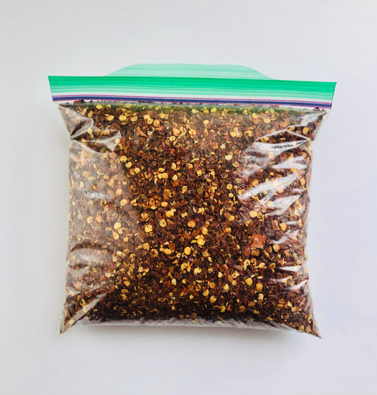 Chimayo Crushed Chile Peppers (caribe) Red-Hot