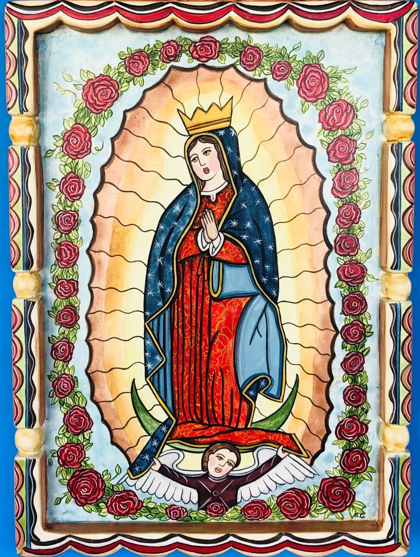 Retablo-Our Lady of Guadalupe (original) 001